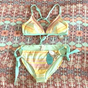 Prana striped bikini